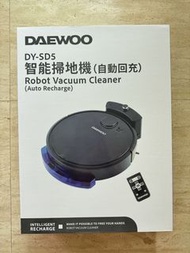 全新未拆封 DAEWOO DY-SD5 Robot Vacuum Cleaner (Auto Recharge) 智能掃地機(自動回充)