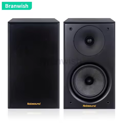 6.5 Inch Desktop Two-Way NS2000MKII Speaker High Power HiFi Audio Speaker Passive Bookshelf Surround