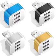Usb Extender Car Charger Three-in-One Luminous ubs Multi-Purpose Socket Car Portable Extension Conve