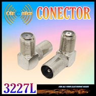 L-thread TV jack / TV to female jack F 1PCS