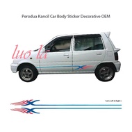 PERODUA KANCIL OEM BODY STICKER 1set 2pcs