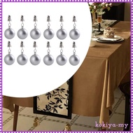 [KokiyaMY] Curtain Weights Drapery Weights Stainless Steel Clips Heavy Duty Decorative Pendants for 