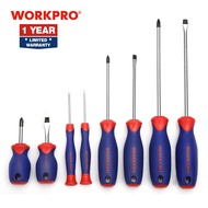 Workpro 8 Pieces Fireproof Screwdriver Set, Firework Screwdriver, Flat Mouth, Phillips Screwdriver, Set, Magnetic Screwdriver Set for Electronic Mobile Phones.