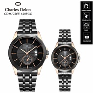 jam tangan pasangan original couple murah Charles delon