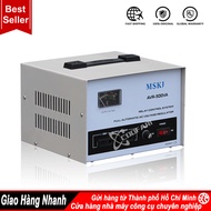 Bộ Ổn Áp - Bộ điều chỉnh điện áp 2000W Đầu vào 160‑250v ra 220v ổn tự động một pha
