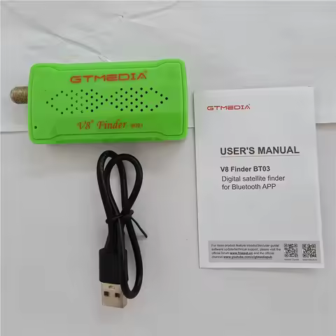 GTMEDIA V8 Finder BT03 Digital Satellite TV Finder DVB-S2 BT Connection Support Satellite Selection 