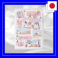 Snoopy clear holder A4 3 pockets 674SQ