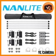 (Pre-Order) Nanlite PavoTube II 30X RGBWW LED Pixel Tube with Internal Battery (4') - 4 Light Kit