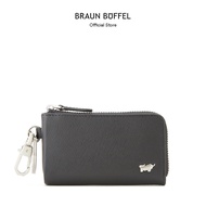 Braun Buffel Adam Coin Holder With Key Ring In Black