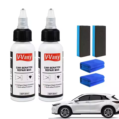 V-Vaxy Car Scratch Repair Wax, Ultimate Paint Restorer, Car Scratch Repair Wax, Liquid Glass Polish,