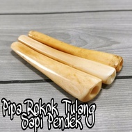 Pipa Rokok Tulang Sapi Pendek Original Rasa Gurih dan Nikmat