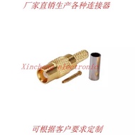 MCXK-C-1.5 Female Crimp Q2.5 Wire All Copper Cross Gold MCX Female Welding Wire 50-1.5 Wire