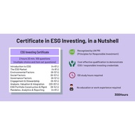 ESG CERTIFICATION EXAM PREP 2022