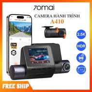 70mai A410 2 HDR dash cam, super sharp night recording, emergency recording, built-in GPS
