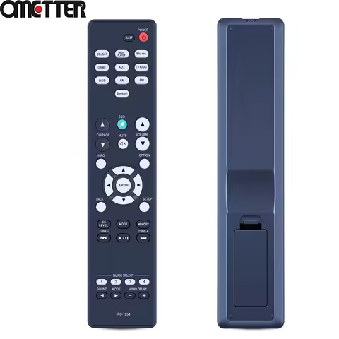 New RC-1254 Replace Remote Control For DENON AV Receiver