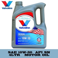 Valvoline 10W30 SN  Premium Conventional Motor Oil  4L