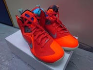全新 Nike Lebron James IX LBJ 9 男裝籃球鞋 大童 Orange 橙色 Men Size: US 7 / EUR 40 / 25cm
