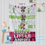 BTS tinytan character blanket - TinyTan - BTS tinytan all members - custom BTS tinytan blanket