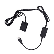 Universal USB Power Adapter with NP-FW50 Dummy Battery DC Coupler for Sony NP-FW50  Cameras