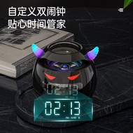 Wireless Bluetooth speaker, high volume, home phone alarm clock, mini portable card, small speaker, overweight subwooferHuil