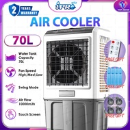 IPRO Portable Air Cooler 70L Water Tank Powerful Aircond Max Flow 100cm 3 Speed Air cond Cooler Fan 