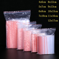 Small Zip Lock Plastic Bags Reclosable Transparent Bag Vacuum Storage Bag Clear Bags Ziplock Food St