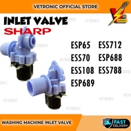 DAEWO0/ SHARP/ HITEC / FABER Washing Machine Inlet Valve Spare Part / Injap Air Masuk Mesin BasuH DWF-750S / DWF-6688