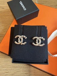 Chanel 雙C耳環 香水瓶造型