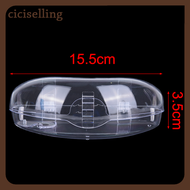 [ciciselling] Portable Swimmming Goggle Packing Box Plastic Case Swim Anti Fog Protection