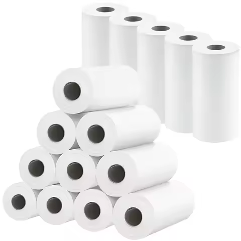15 Rolls Instant Camera Refill Print Paper, HD Paper Camera, Kidizoom Print Camera Paper Refill for 