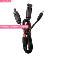 【VIVA⭐】1m Solar Panel Connector to DC 5.5mmx2.5mm Adapter Extension Cable 16 AWG