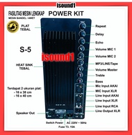 FASILITAS TONE MIC LENGKAP POWER KIT MESIN KIT S-5 SPEAKER AKTIF S5 500-1000 WATT