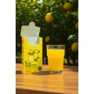 LEMON T-TOX - Minuman tambahan berasa lemon 4 sachet