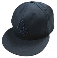 Engineered Garments美國製造 Logo 棒球帽 - PC 斜紋布 Logo 刺繡棒球帽，均碼，深海軍藍，六片式按扣帽 [二手] [Engineered Garments]