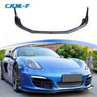 Carbon Fiber Front Bumper Lip For Porsche 981 Cayman Boxster 2013-2015 Front Bumper Lip Body Kit Add