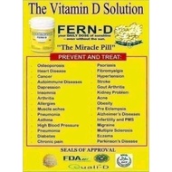 FERN-D 60 softgel vitamins and  Fern-D120 softgel