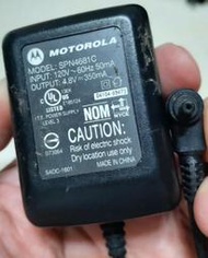 ╭★㊣ 原廠 MOTOROLA SPN4681C【4.8V 350mA】充電器 變壓器 整流器 特價 $ 99 ㊣★╮