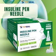 INSULIN PEN NEEDLE 32G 4MM  (  x100 Needles/box )