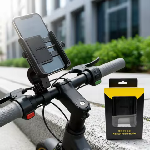 Original Phone Holder for Segway Ninebot KickScooter G65 G30LP ZT3 Pro G2 G30D G30 Max Electric Scoo