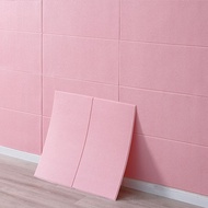 3D Wall paper Dinding adhesive Stone Foam Wallpaper Stickers PE Waterproof Panner Wallpaper Dinding 