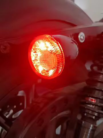 Motorcycle Rear LED Indicator Turn Signal Light Brake Running Tail Lamp For Harley Sportster XL883 1