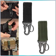 fixory Duty Belt Keepers with Key Holder Duty Belt Keychain Organizer for Wide Belt Key