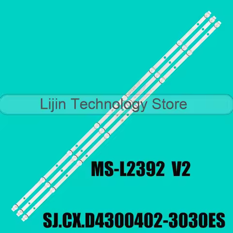 LED Strip For 43LEM-1063/FTS2C EC43F3FN MS-L2392 V2 LED-4328T2 PS43 LE4319 MS-L3300 V2 LE-43Z1 BN43U