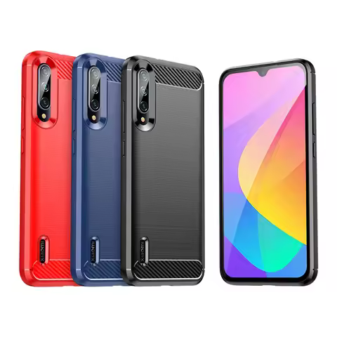 Thick Armor Shockproof Case For Xiaomi CIVI 2 4 Pro Max 2 Max 3 CC9 CC9E For Mi Note 10 Pro Carbon F