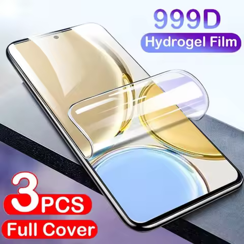 3PCS Hydrogel Film for Honor X6 X7 X8 X9 5G X8a X9a X7a X5 Film Screen Protector Cover Protective Fi