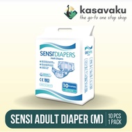 Sensi Adult Diapers uk M - 1 pack - Contents 10pcs