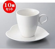 Set of 10 Borderless Dolce Meringue C/S [4.1 x 29.5 x 30.3 x 30.4 inches (10.3 x 75 x 77 cm), 5.5 x 