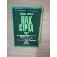 COPYRIGHT LAW 1987 by dr.jct.simrangkir,SH.