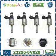 4pcs Fuel injector  23250-0V020 Nozzle For TOYOTA LEXUS Camry Hybrid ES2 350 300H 2.0L 6AR-FSE 2015 