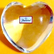 Baccarat巴卡拉 法國精品 HEART 水晶愛心